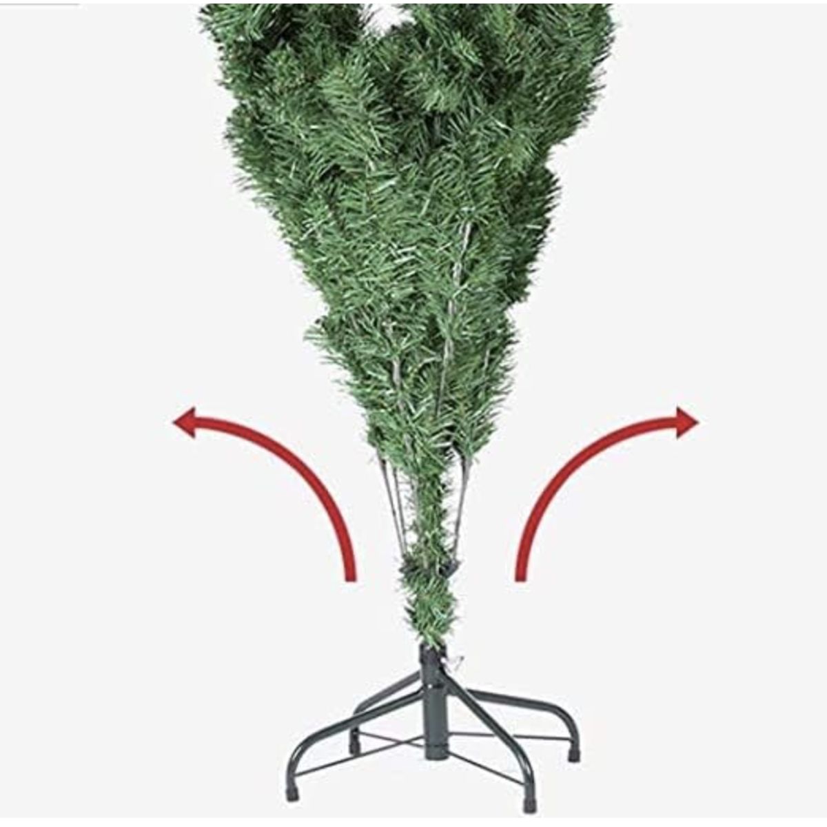 GIO HOME - Arbol De Navidad Pino Cascada Sombrilla 210M Verde Gio Home