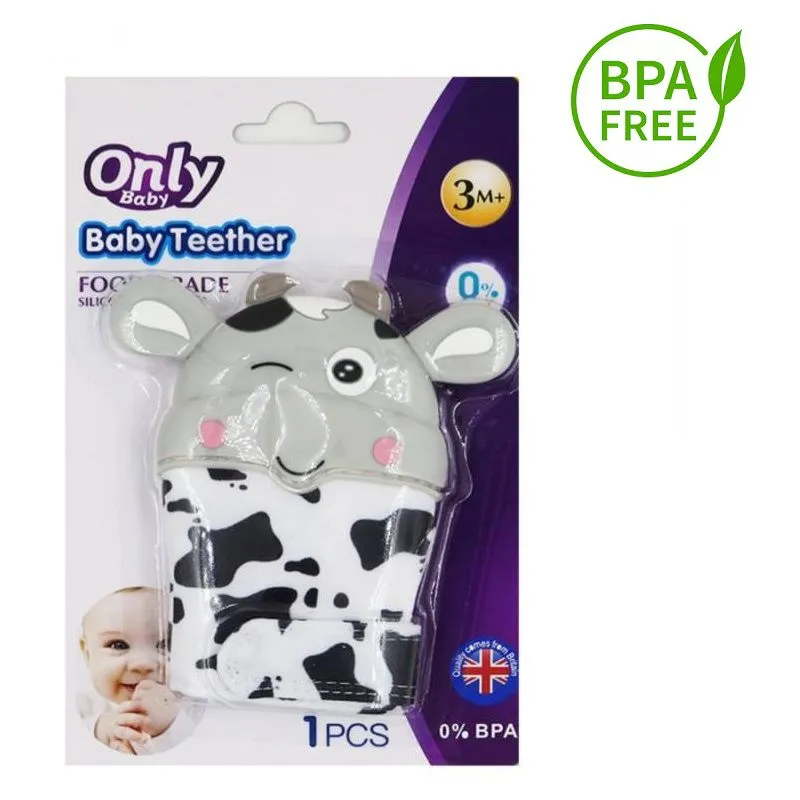 GENERICO - Guante de Dentición para Bebe - Rascaencias - Vaquita