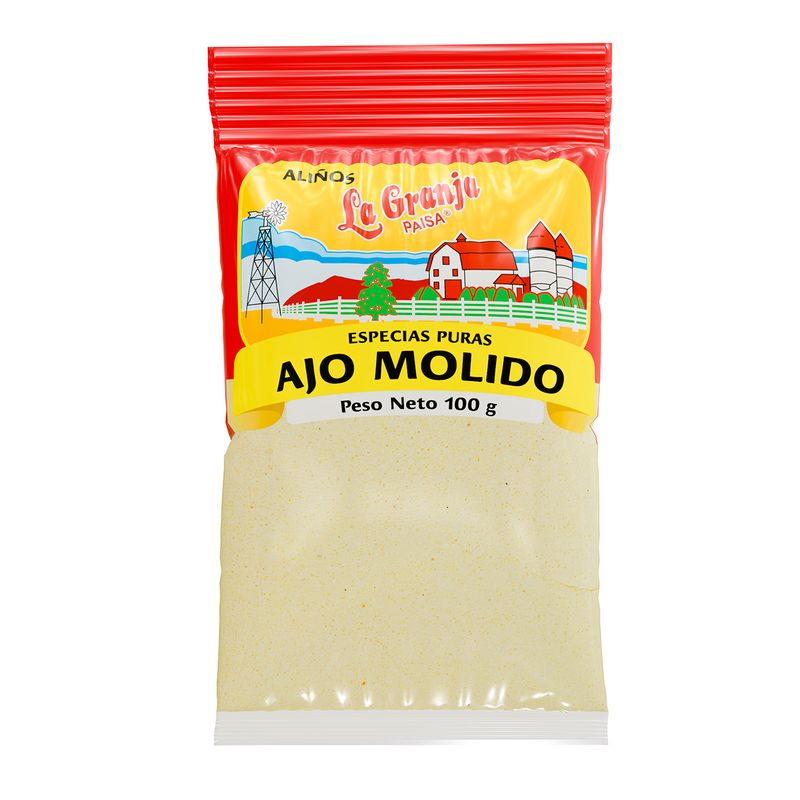 LA GRANJA PAISA - Ajo En Polvo La Granja Paisa  100g