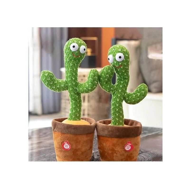 SKY - Cactus electrónico de peluche puede hablar cantar y bailar