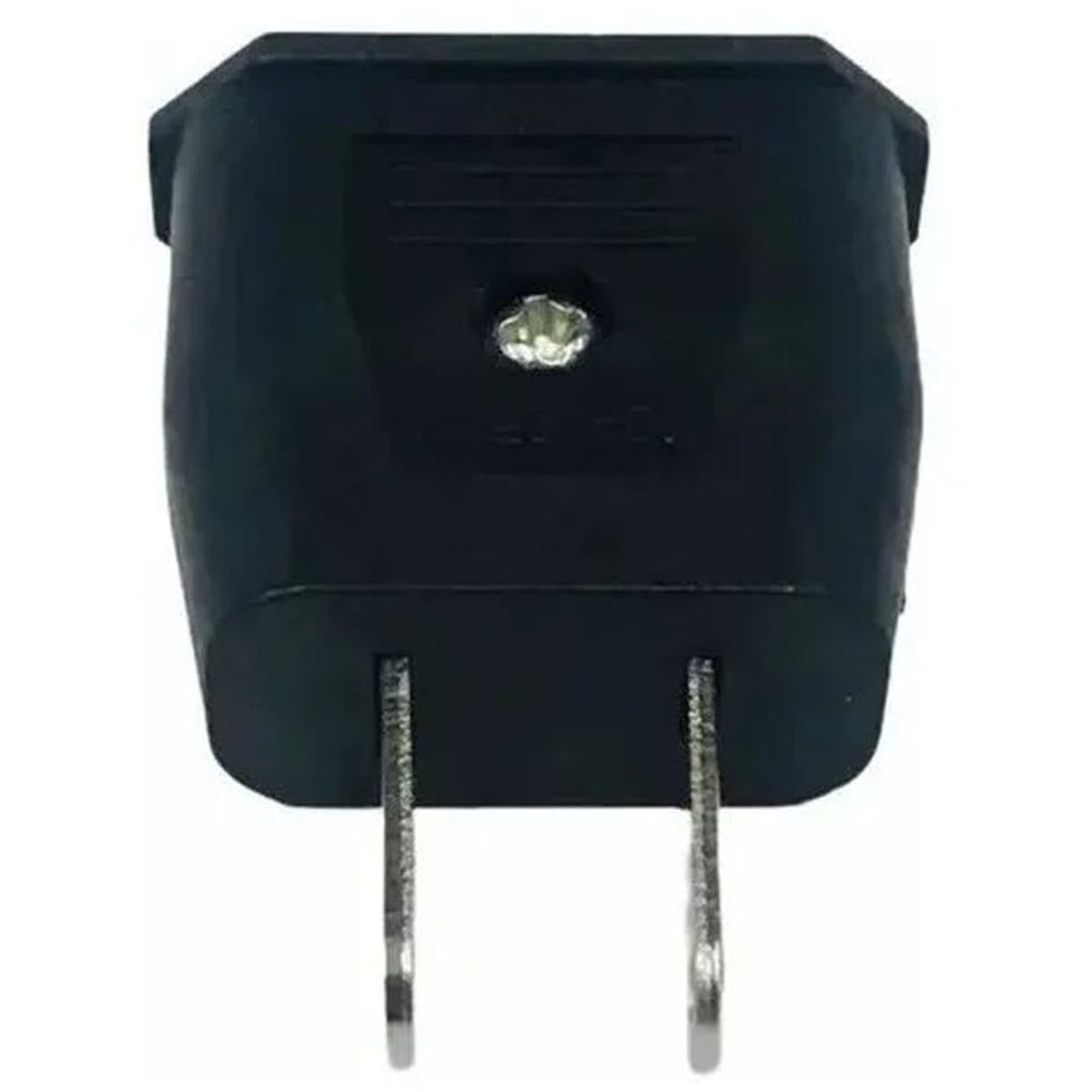 GENERICO - Convertidor europeo pata redonda a plana 110v adaptador