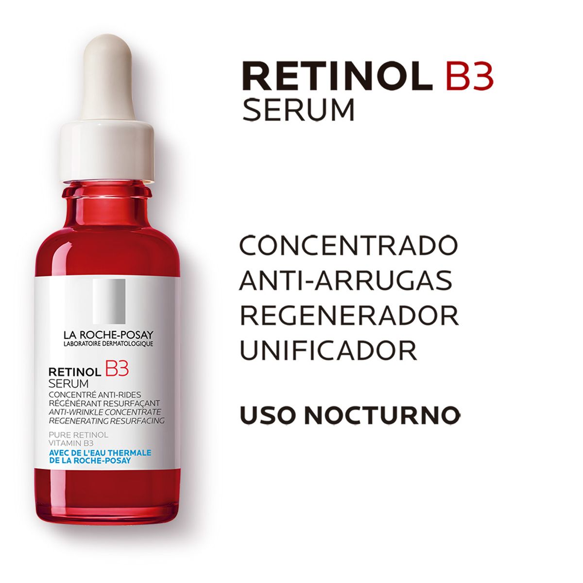 LA ROCHE POSAY - Suero Anti Edad La Roche Posay Retinol B3 Serum X 30Ml