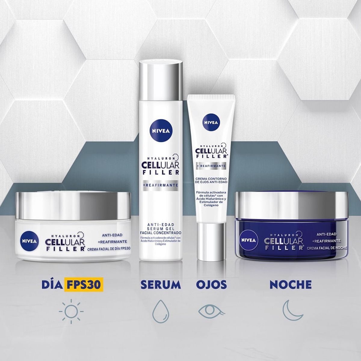 NIVEA - Crema Contorno Ojos Nivea Cellular Filler X 15ml