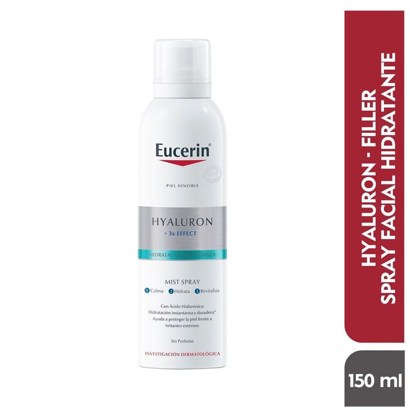 EUCERIN - Spray Facial Eucerin Hyaluron X 150ml