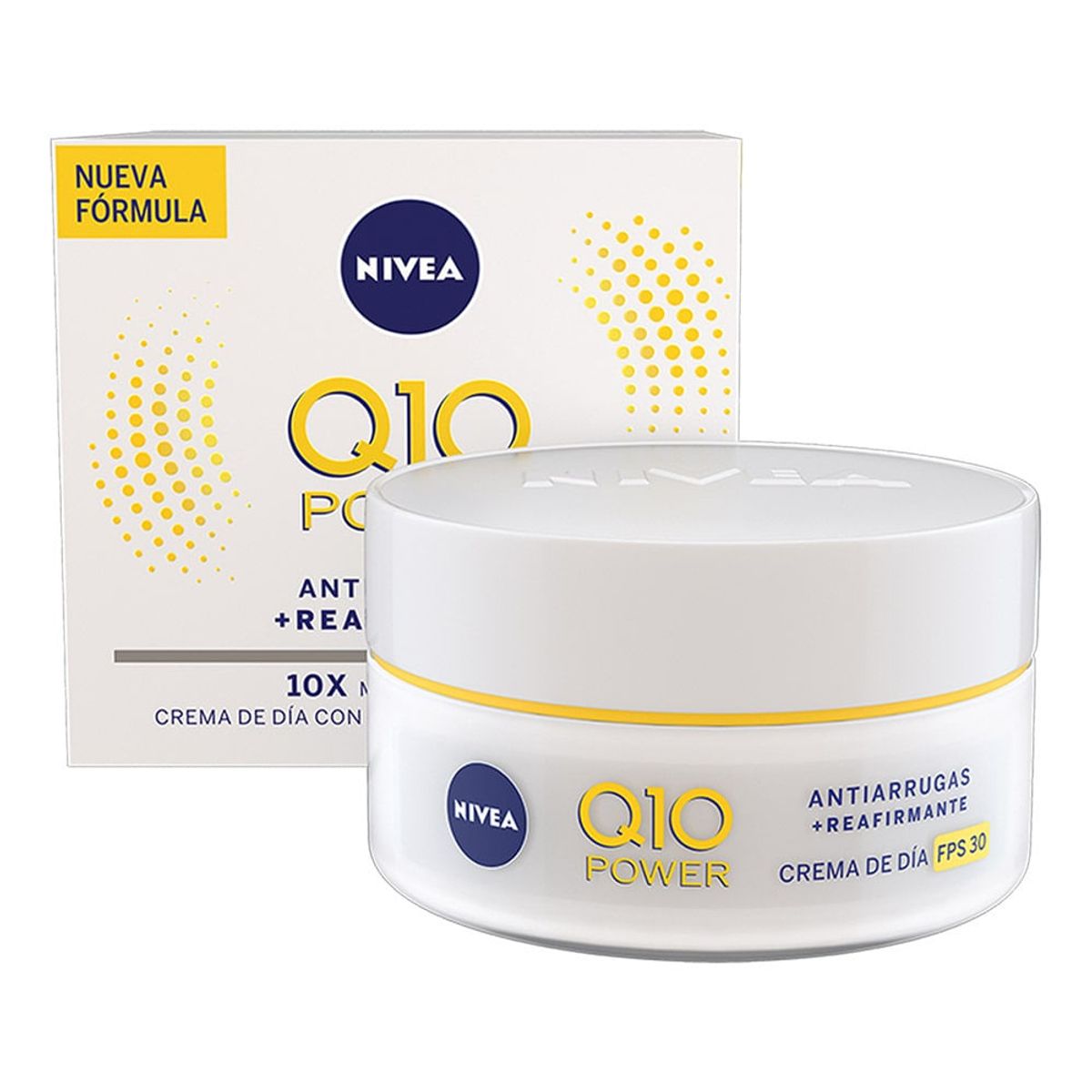 NIVEA - Crema Facial Nivea Q10 Anti-arrugas Sfp15 Dia X50g