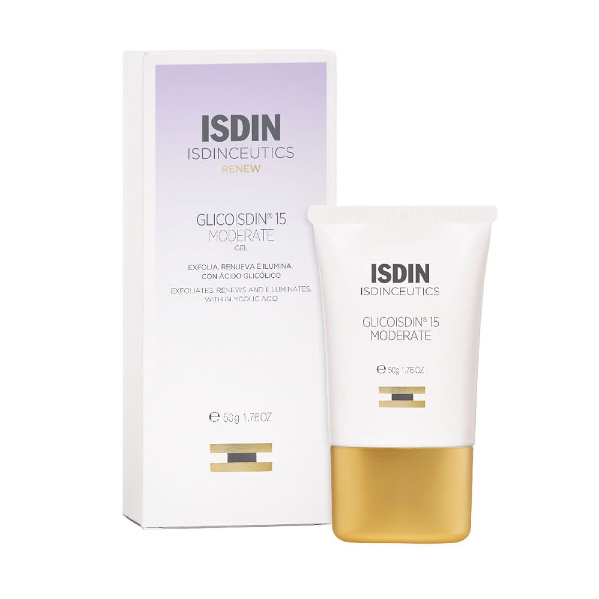 ISDIN - Gel Facial Isdin Glicoisdin 15 Moderate X 50G