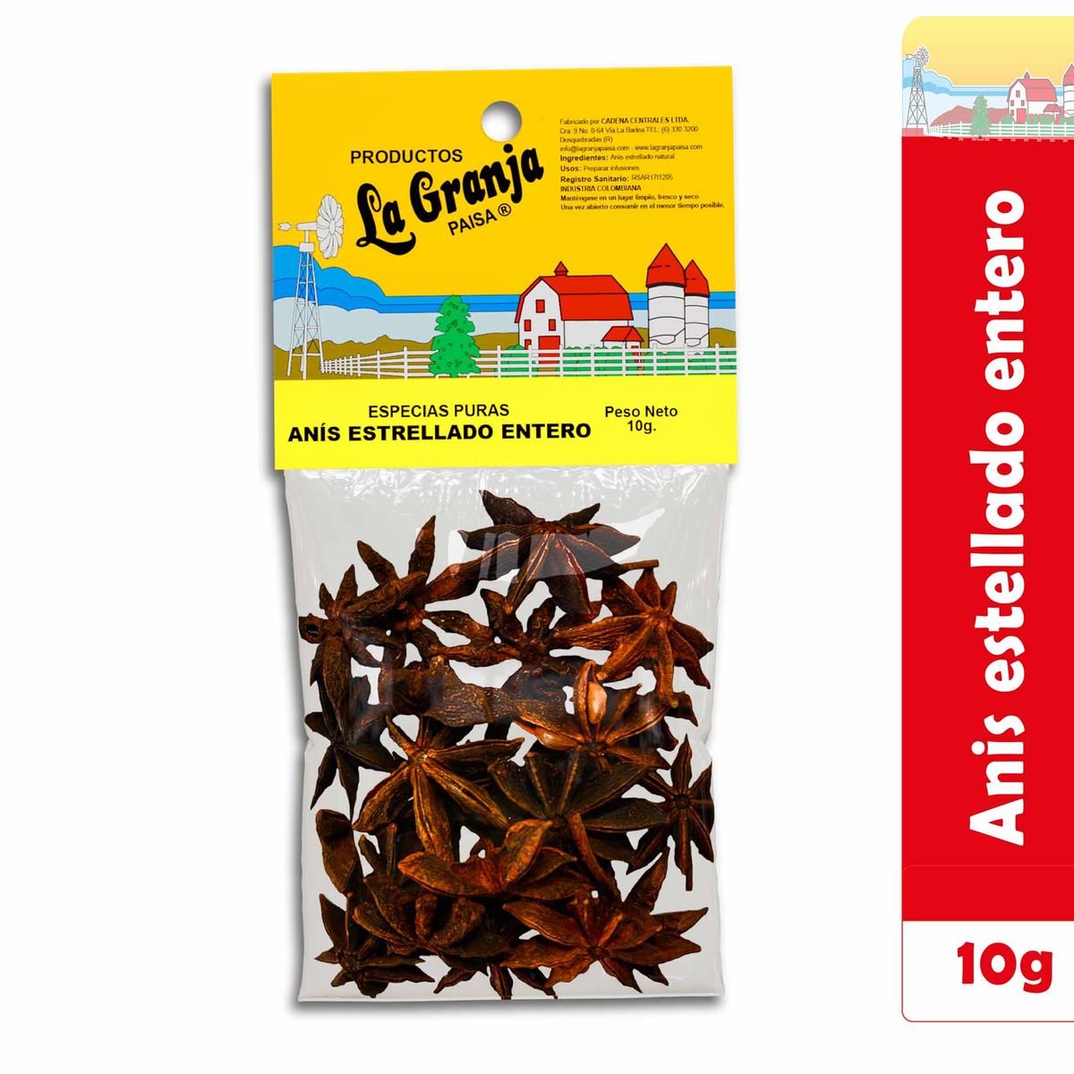 LA GRANJA PAISA - Anís Estrellado  10g
