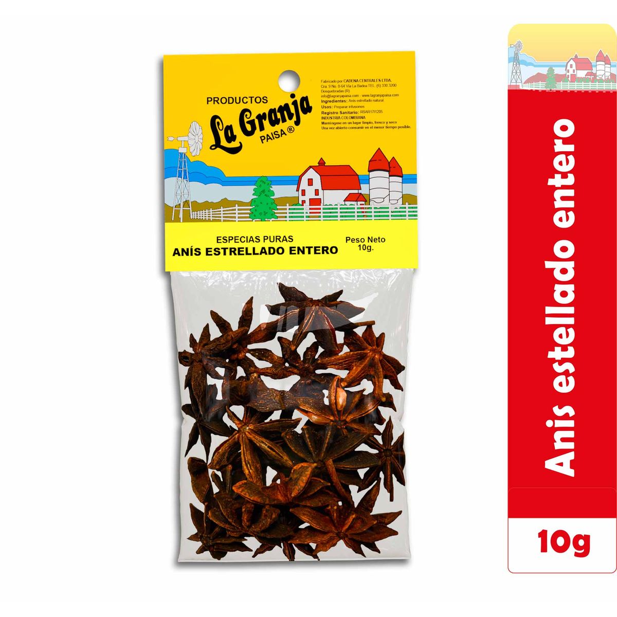 LA GRANJA PAISA - Anís Estrellado  10g