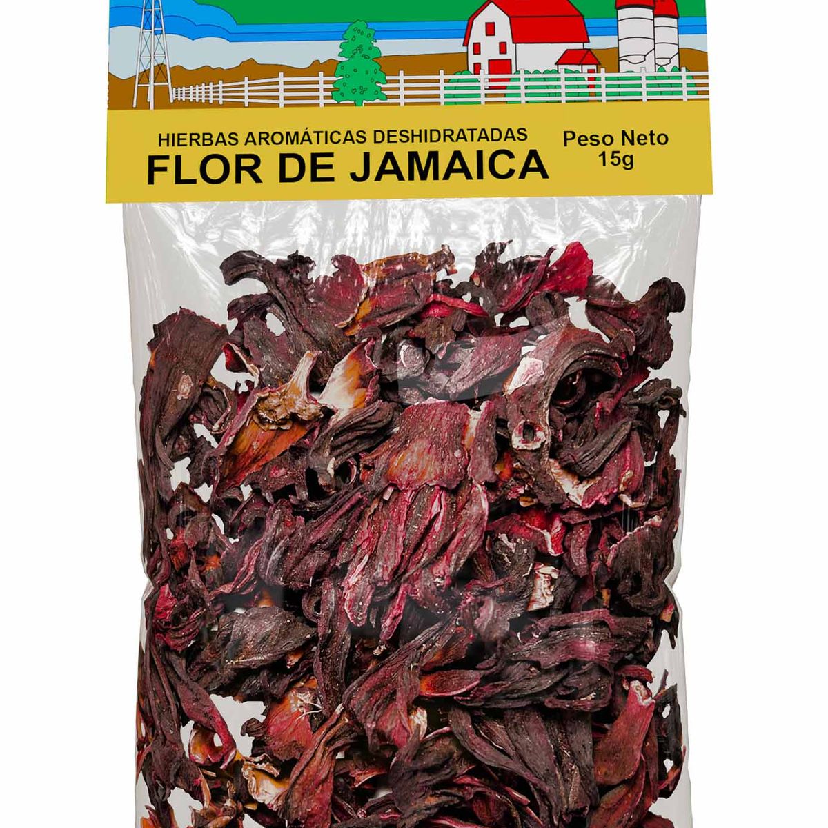 LA GRANJA PAISA - Flor de Jamaica para infusiones 15g