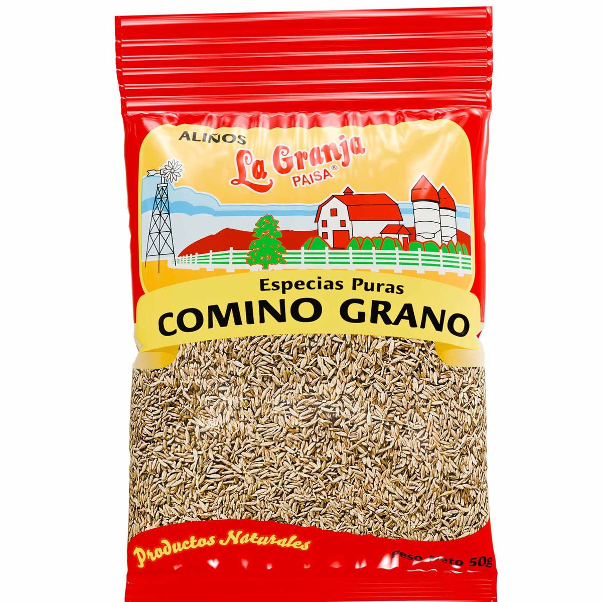GENERICO - Comino En Grano La Granja Paisa Natural 50g