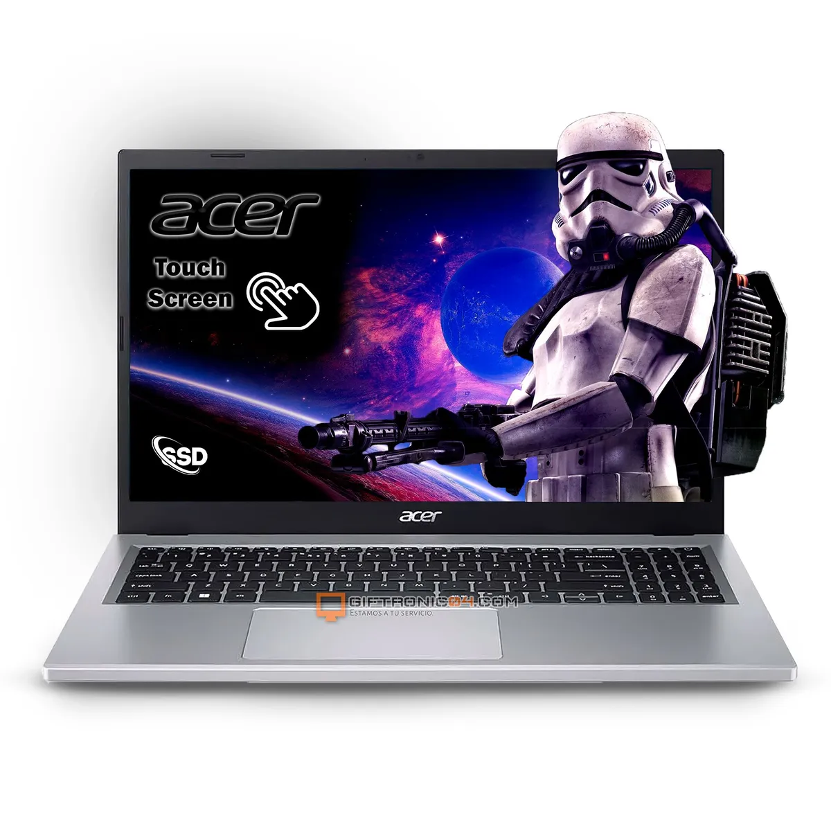 ACER - Portátil ACER 156 TOUCH AMD R5-7520U RAM 8GB 512GB SSD