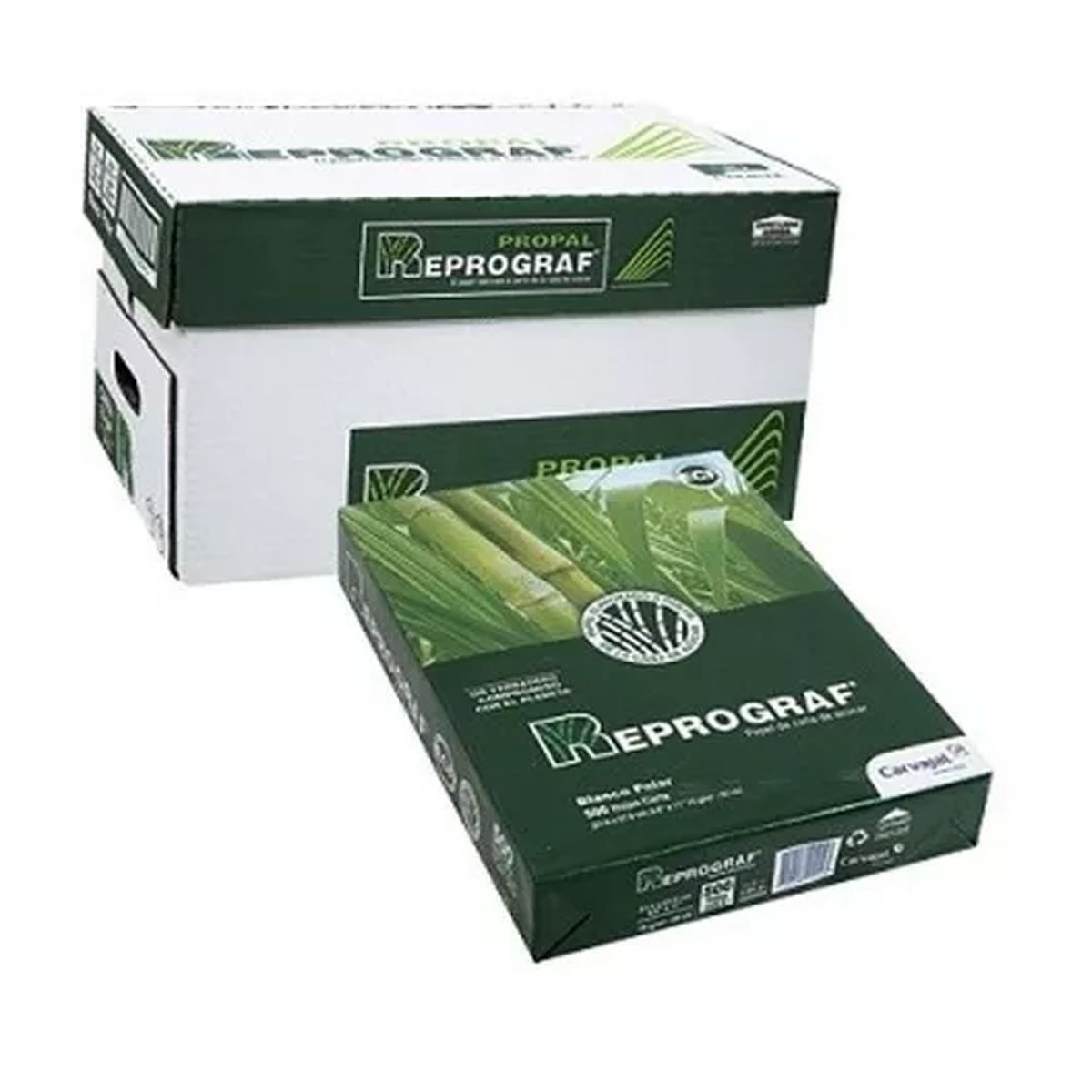 REPROGRAF - Caja Resma Papel Bond 75 Gr. Carta Reprograf X10 Unidades