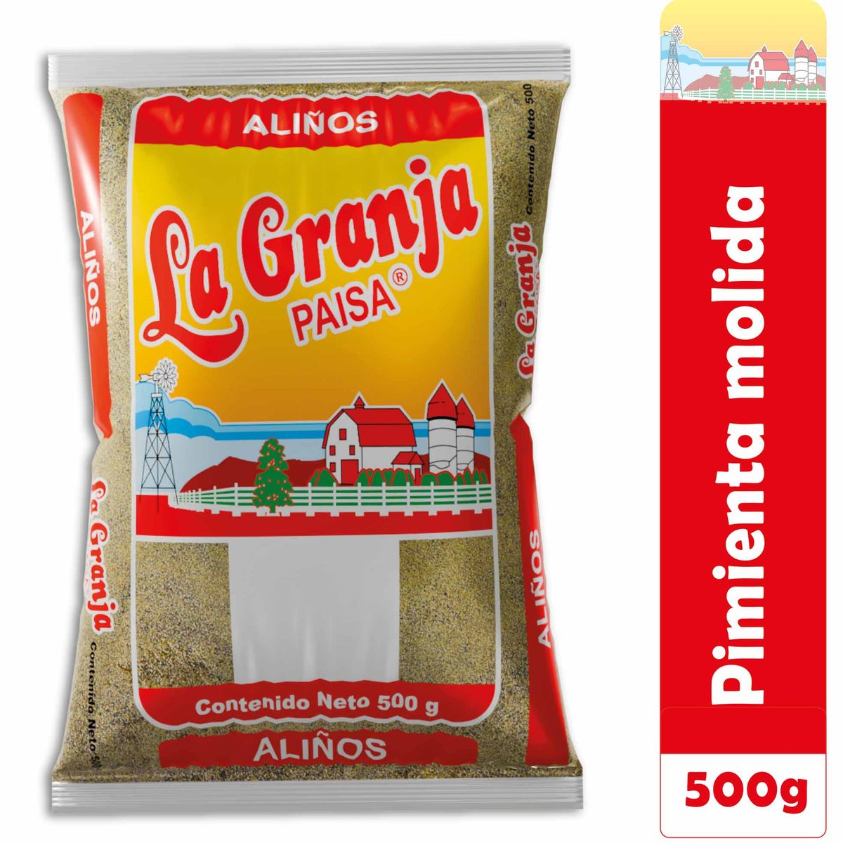LA GRANJA PAISA - Pimienta Molida 500g