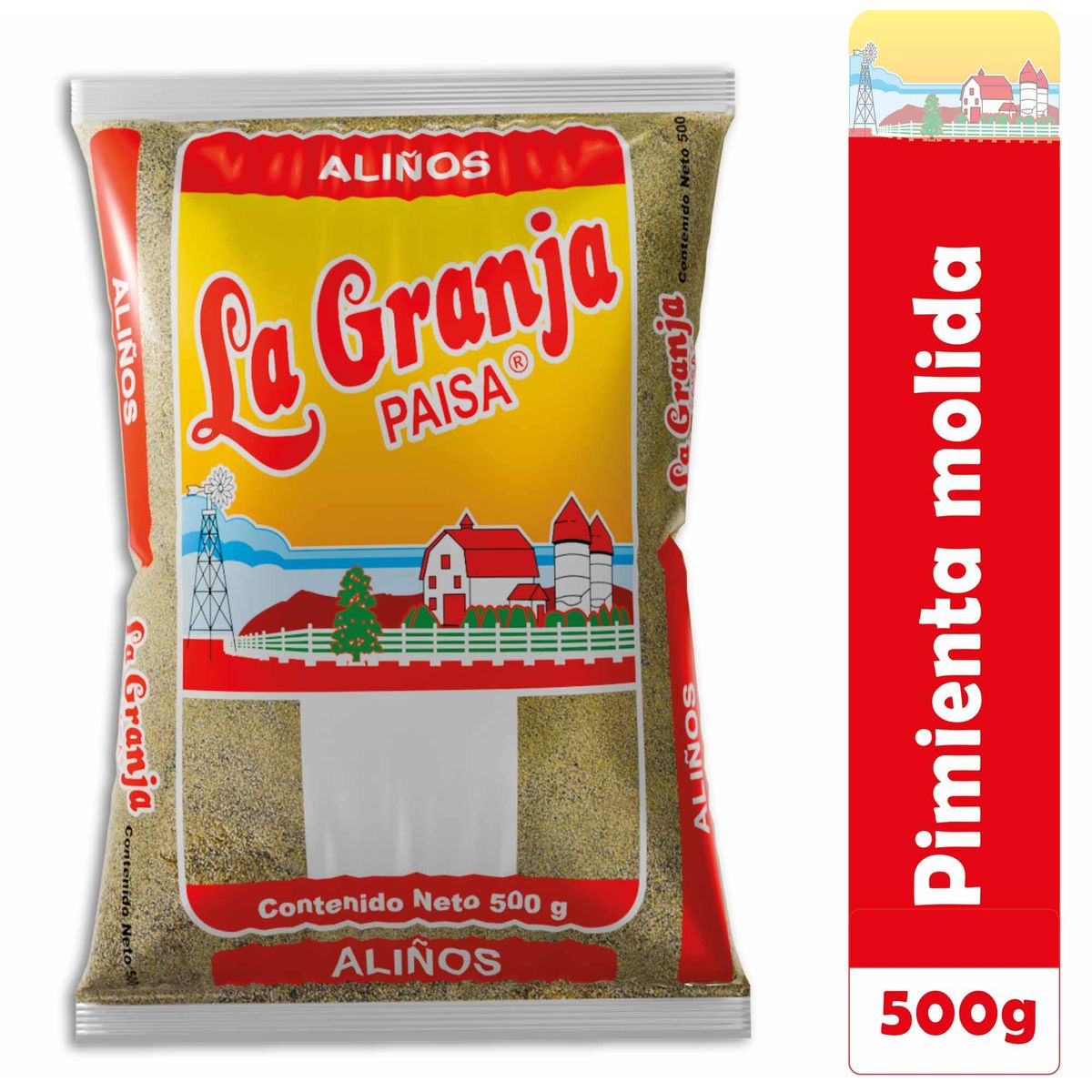LA GRANJA PAISA - Pimienta Molida 500g