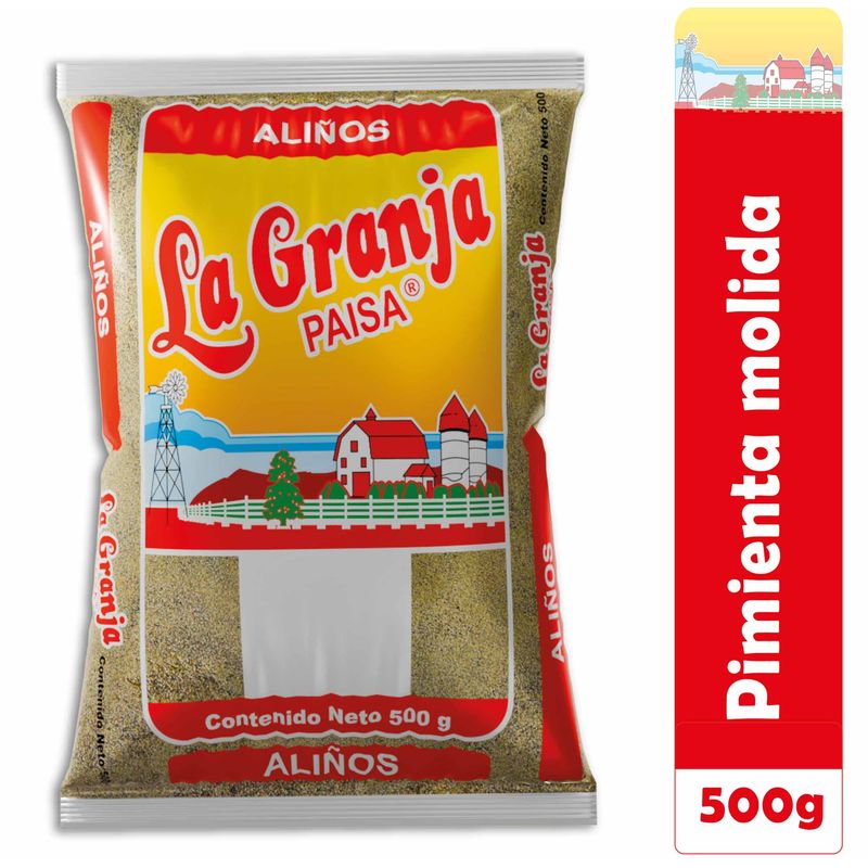 LA GRANJA PAISA - Pimienta Molida 500g