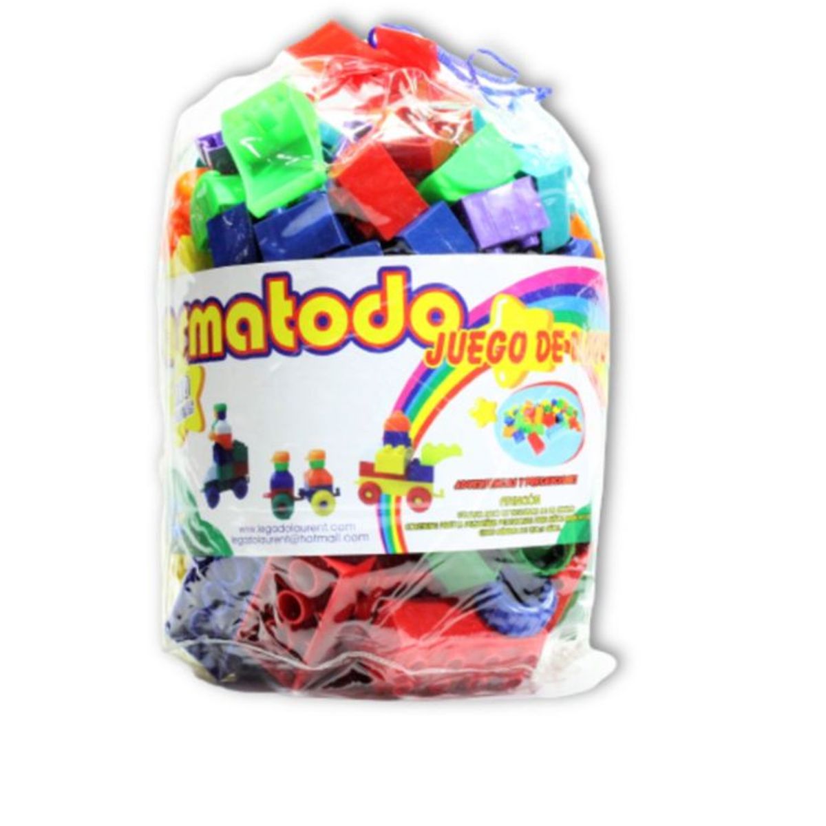 SWISSHOME DR HOFFMAN - ARMATODO BLOQUES GRANDES110 PIEZAS