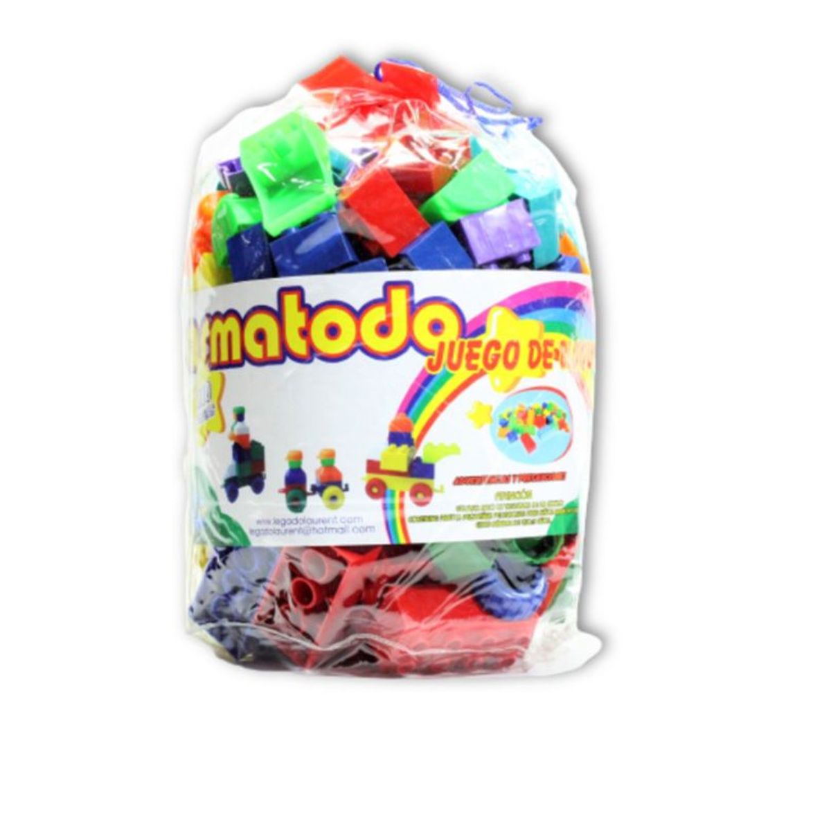 SWISSHOME DR HOFFMAN - ARMATODO BLOQUES GRANDES110 PIEZAS