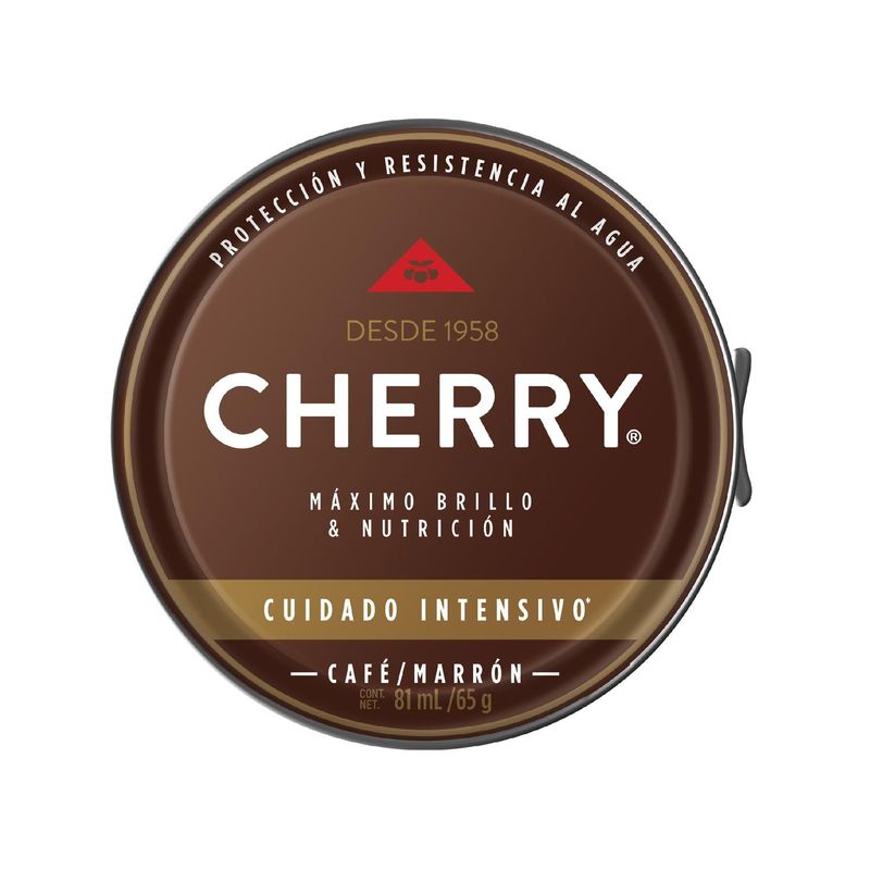 CHERRY - Cherry betún pasta Marrón 65g