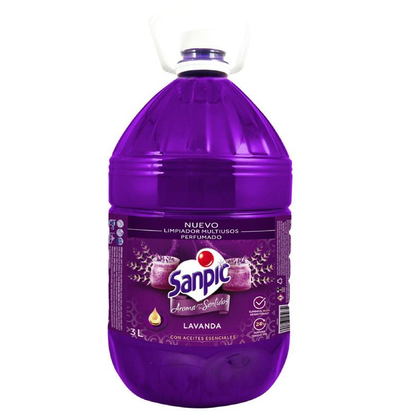 SANPIC - Sanpic limpia pisos Lavanda 3L