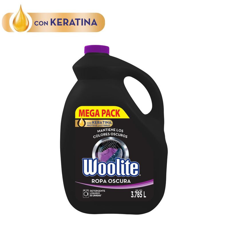 WOOLITE - Woolite Detergente Liquido Ropa Oscura 3785ml