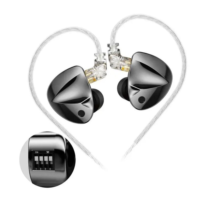 KZ - Audífonos Kz D-fi 4 Swtich Monitores In Ear Hifi CON MICROFONO /krila/