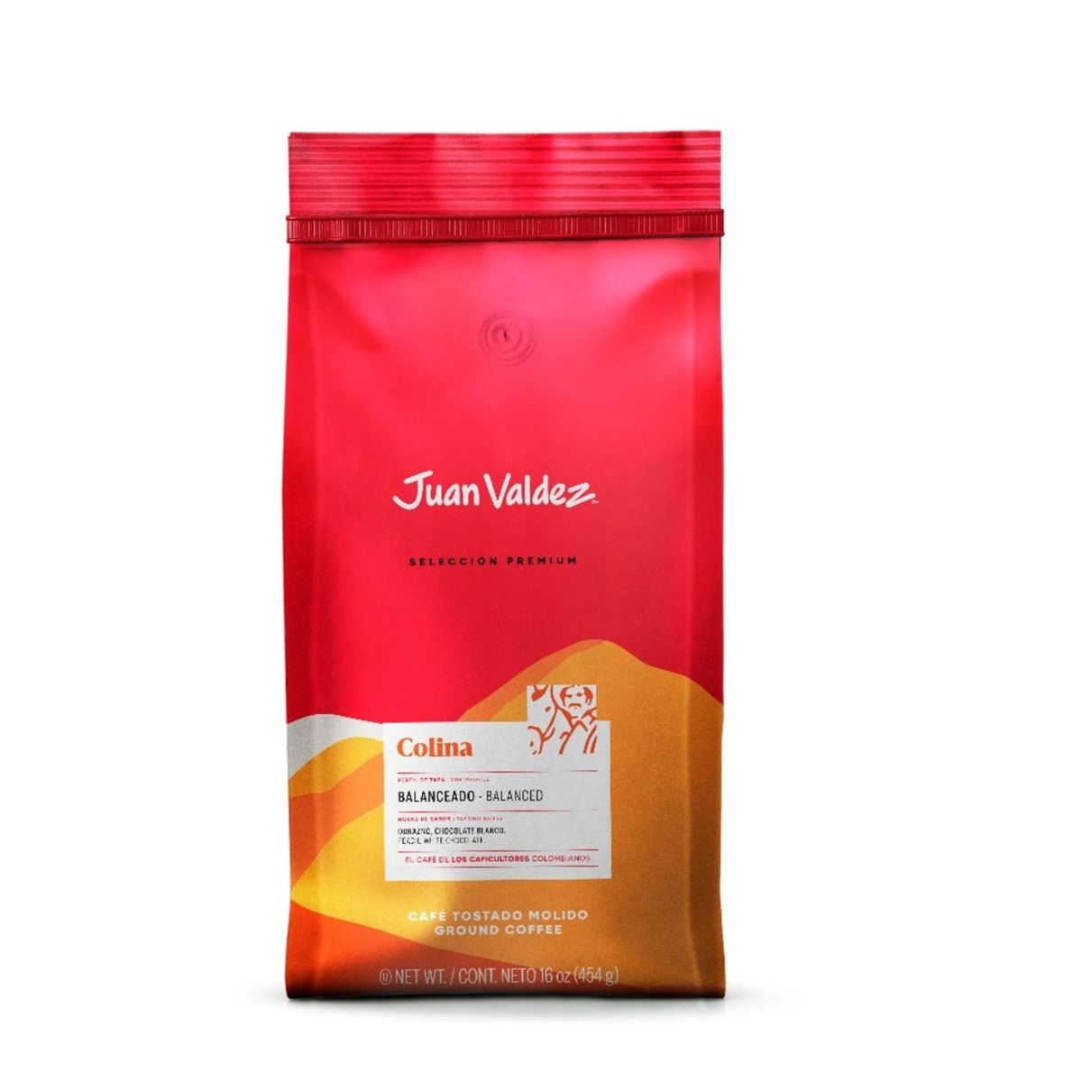 JUAN VALDEZ - Café Juan Valdez Colina Molido 454gr