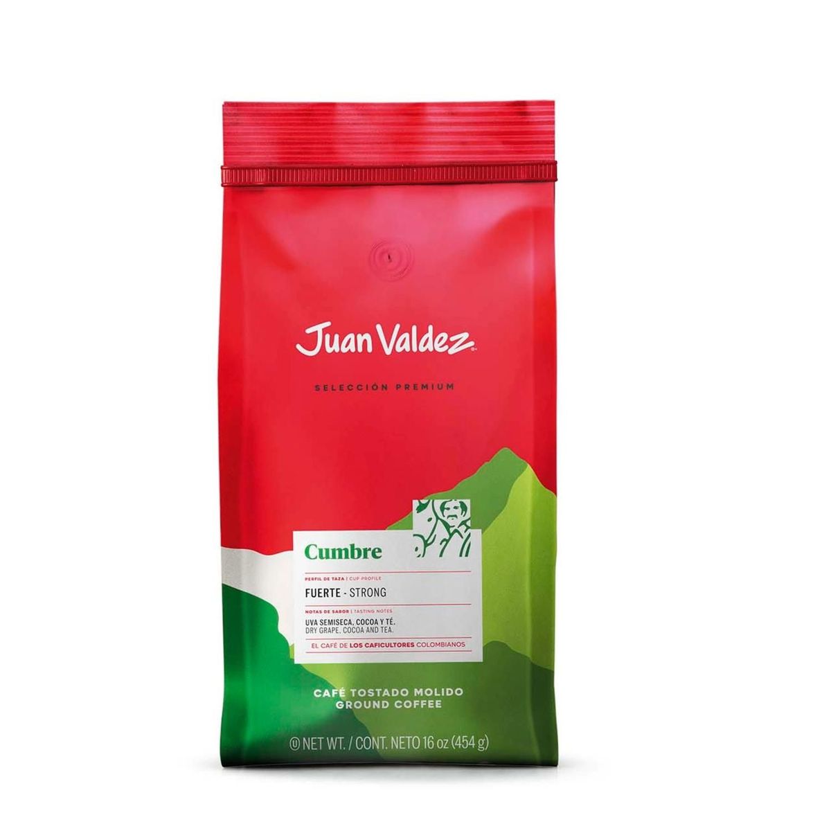 JUAN VALDEZ - Café Juan Valdez Cumbre Molido 454gr