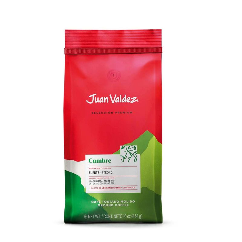 JUAN VALDEZ - Café Juan Valdez Cumbre Molido 454gr