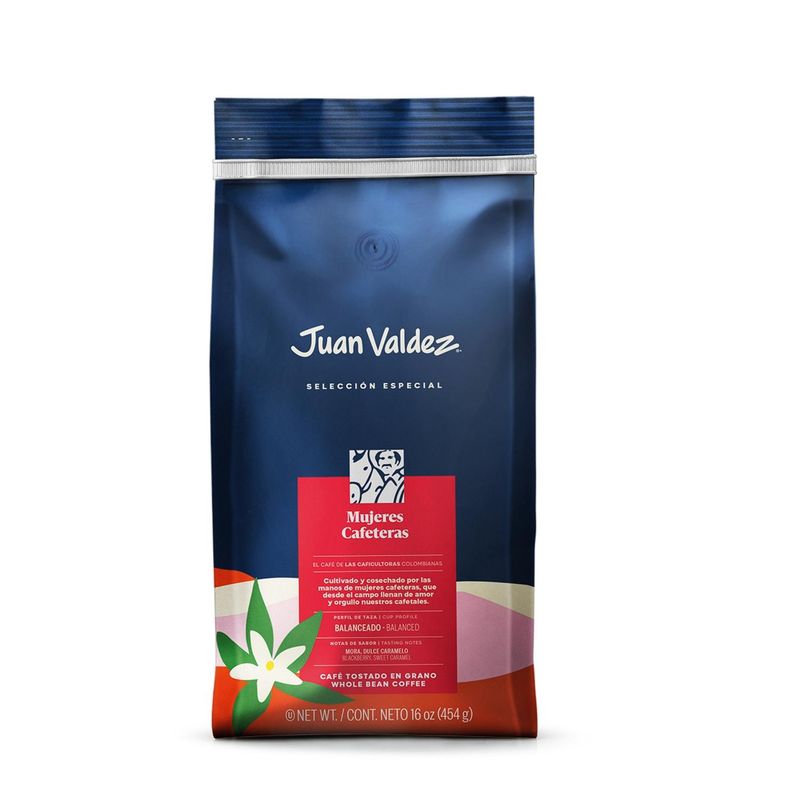 JUAN VALDEZ - Café Juan Valdez Mujeres Cafeteras Grano 454gr