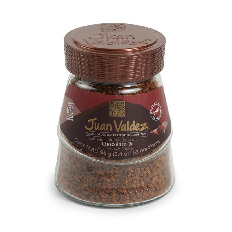 JUAN VALDEZ - Café Juan Valdez Liofilizado Chocolate 95gr