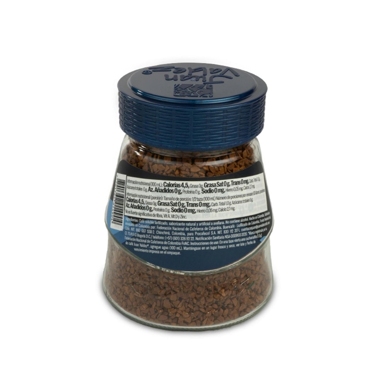 JUAN VALDEZ - Café Juan Valdez Liofilizado Avellana 95gr