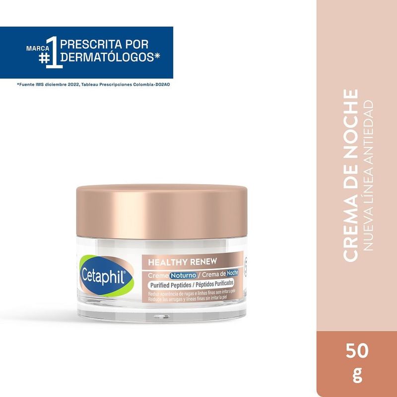 CETAPHIL - Crema Facial Cetaphil Healthy Renew Noche X 50g