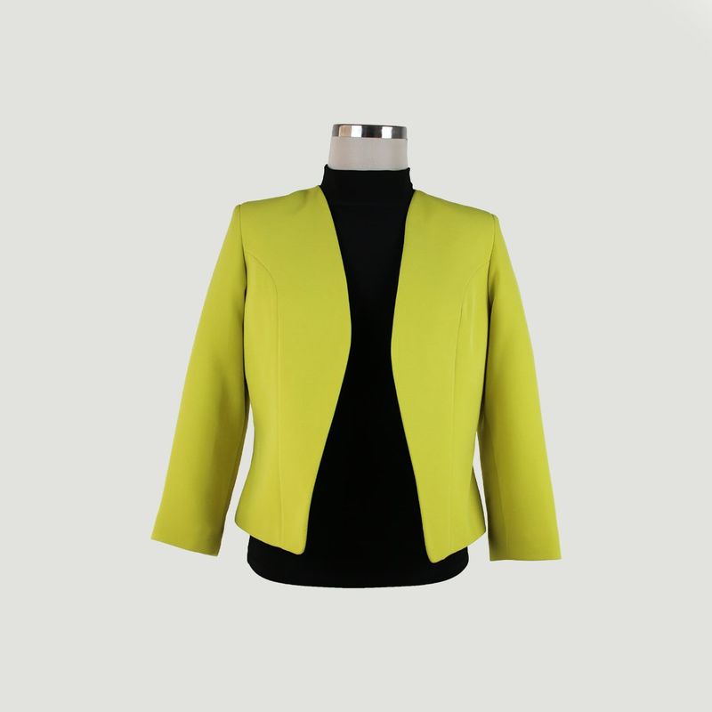 L Y H - Chaqueta Para Mujer Verde Marca L&H