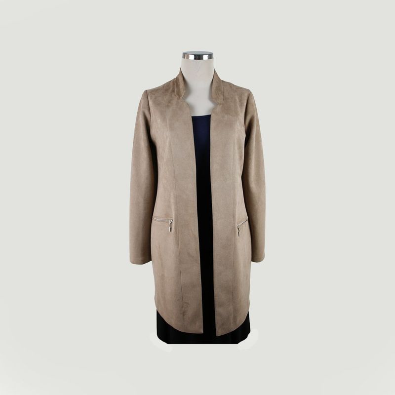L Y H - Gaban Para Mujer Beige Marca L&H