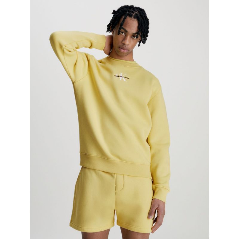 CALVIN KLEIN - Saco Con Monograma Hombre Amarillo Calvin Klein