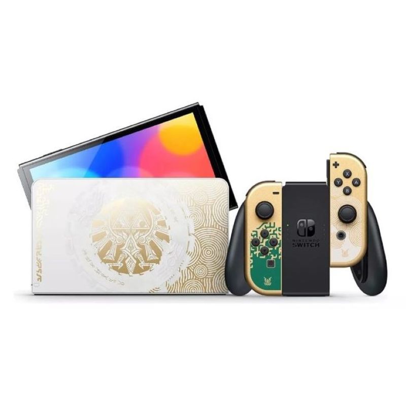 NINTENDO - Consola nintendo switch oled edicion zelda tears of the kingdom