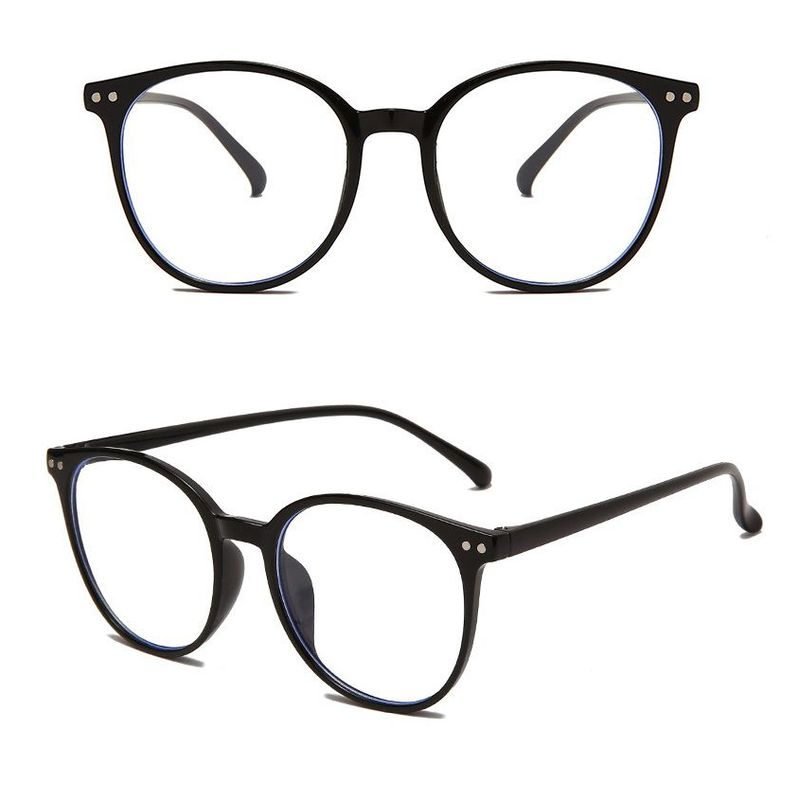 GENERICO - Montura Marco Gafas Lente Formulado Livianas Negro Brillante