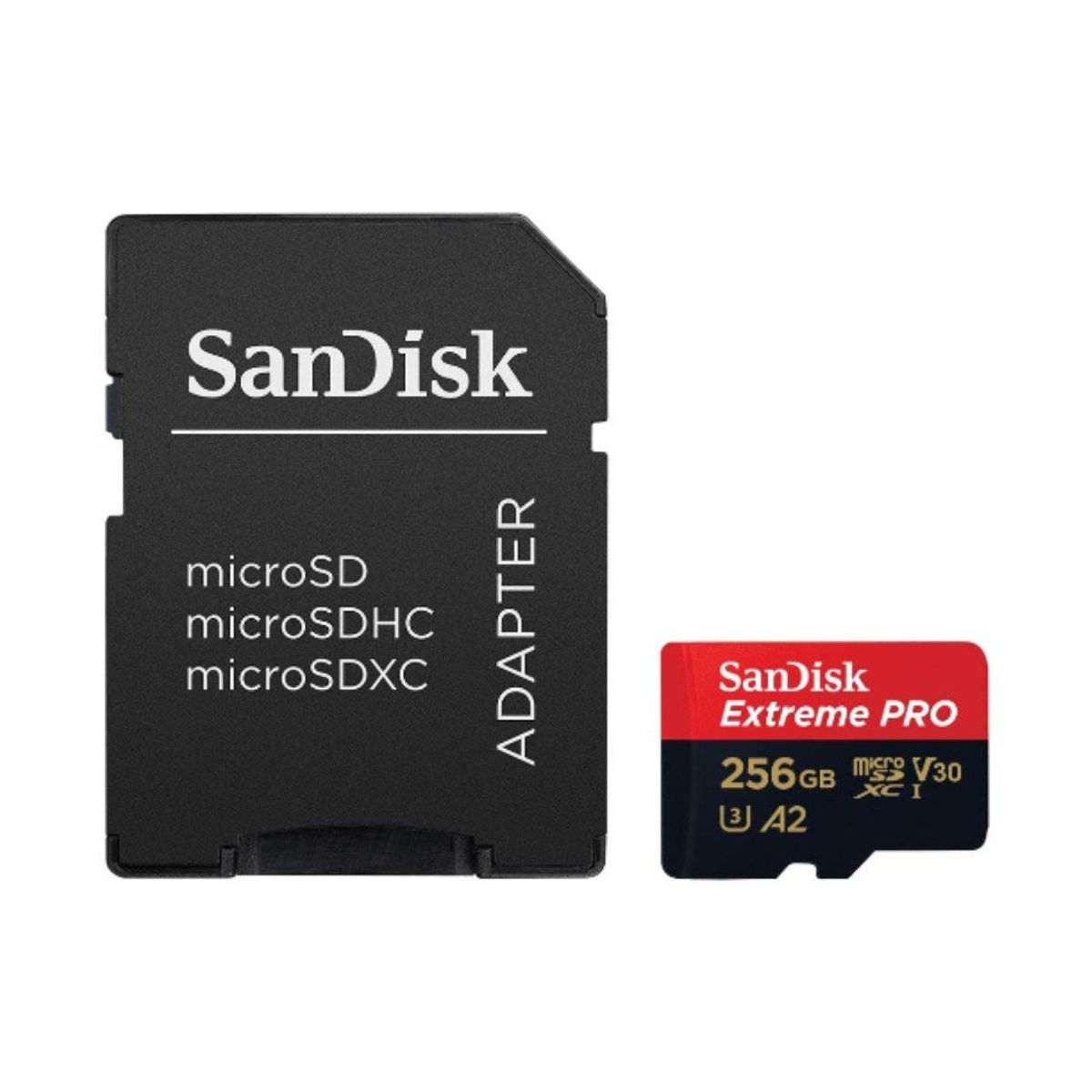 SANDISK - Memoria SanDisk Extreme Pro MicroSD 256GB 200MBs UHS-I A2