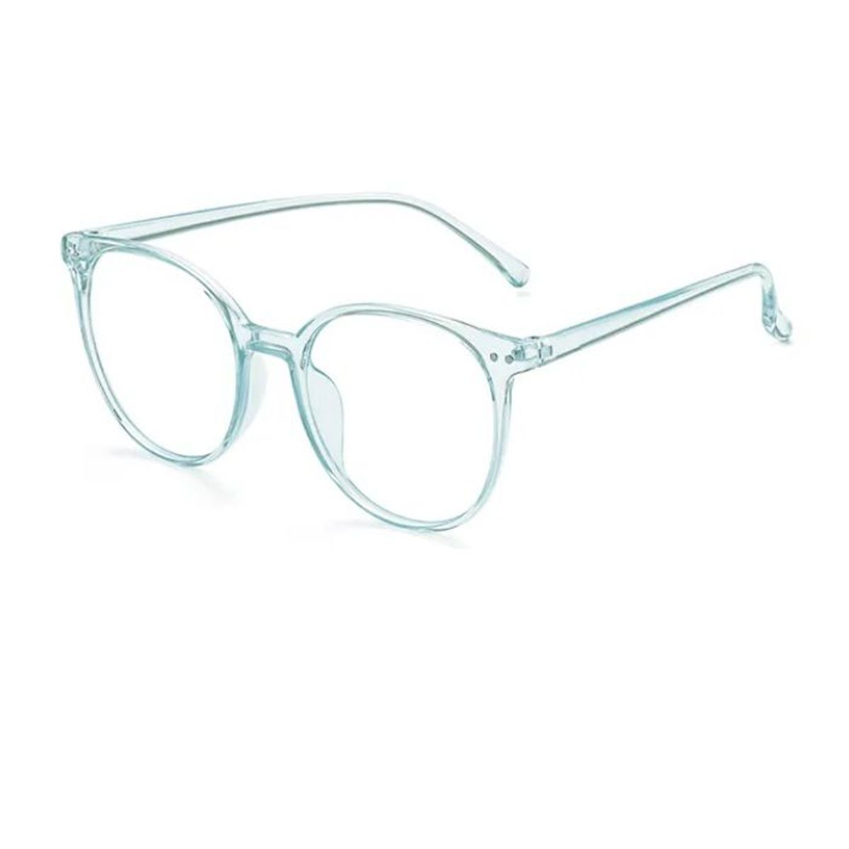 GENERICO - Montura Marco Gafas Lente Formulado Livianas Negro Brillante Azul