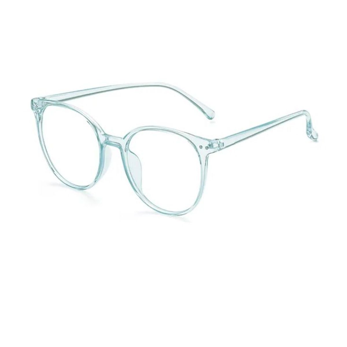 GENERICO - Montura Marco Gafas Lente Formulado Livianas Negro Brillante Azul