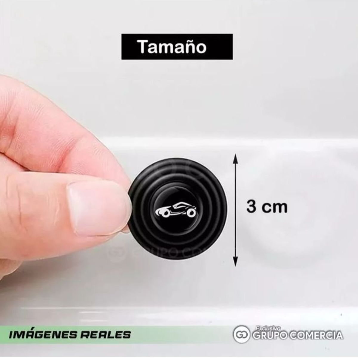 SHENGSHOU - Topes De Puerta De Auto Reductor Golpe 12 Unidades Universal