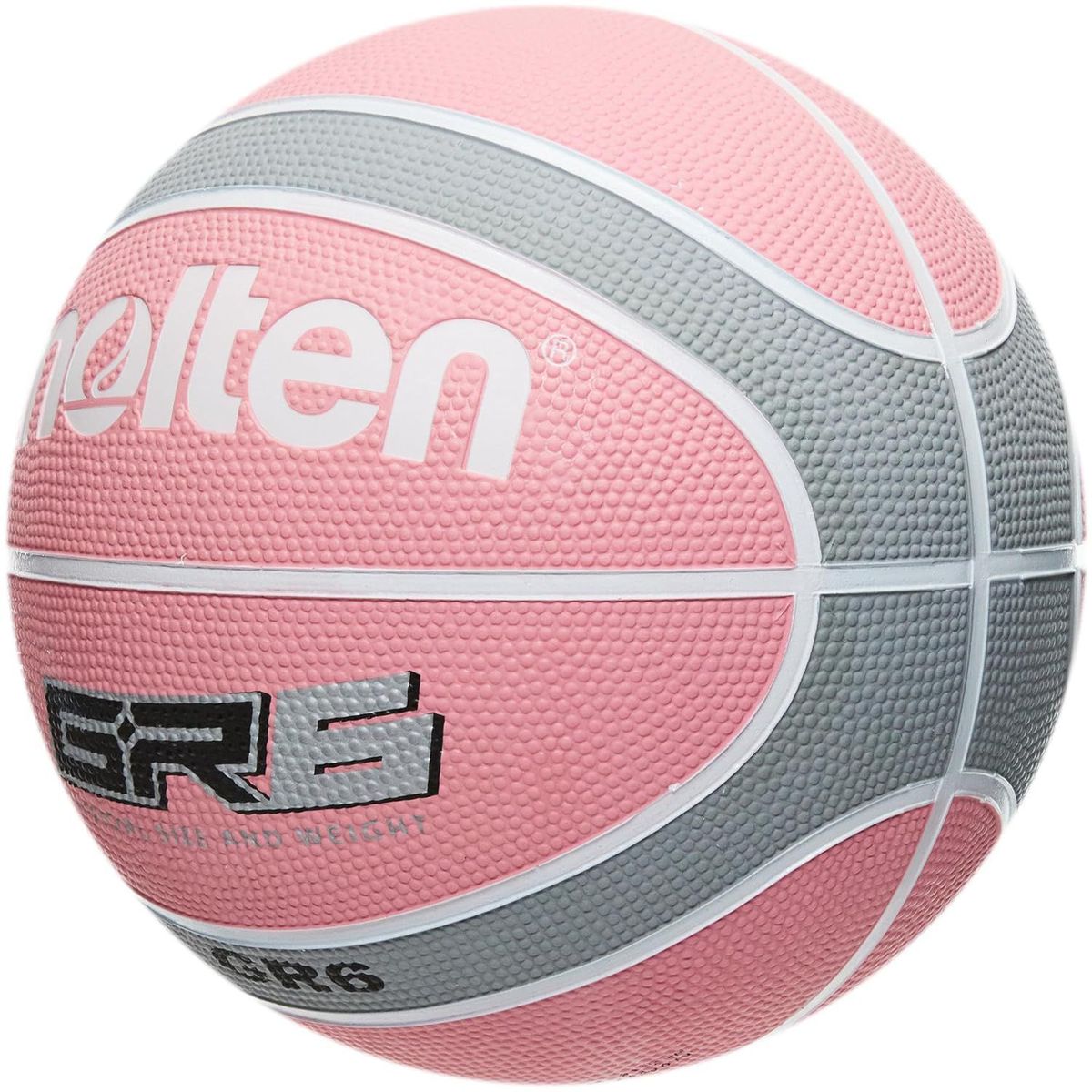 MOLTEN - BALON PARA BALONCESTO BGR6  MOLTEN NEGRO ROSADO