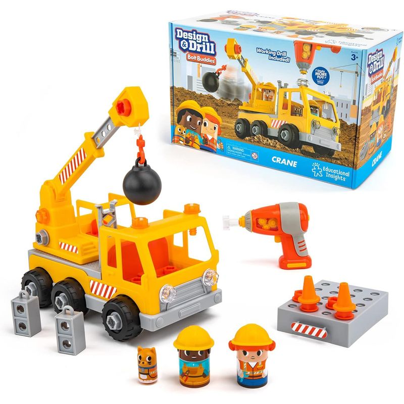 EDUCATIONAL INSIGHTS - Juguete De Construir Camión Demoledor Stem Niños Niñas