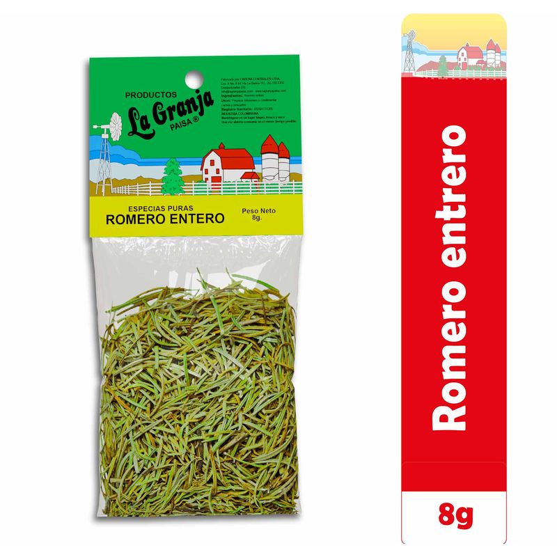 LA GRANJA PAISA - Romero Entero La granja paisa 8g