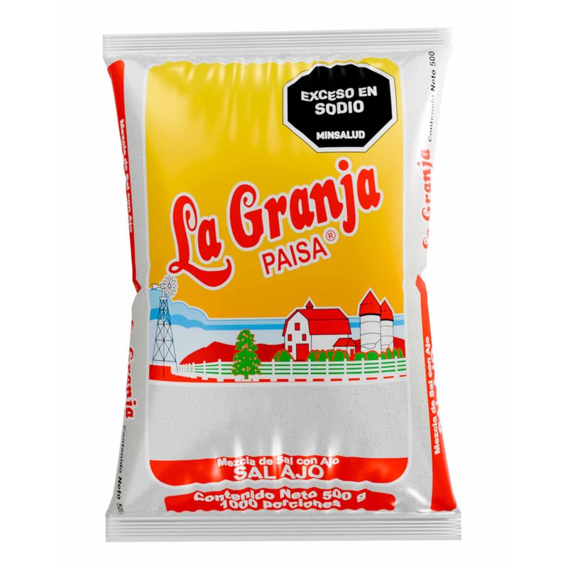 LA GRANJA PAISA - Sal Ajo La Granja Paisa 500g