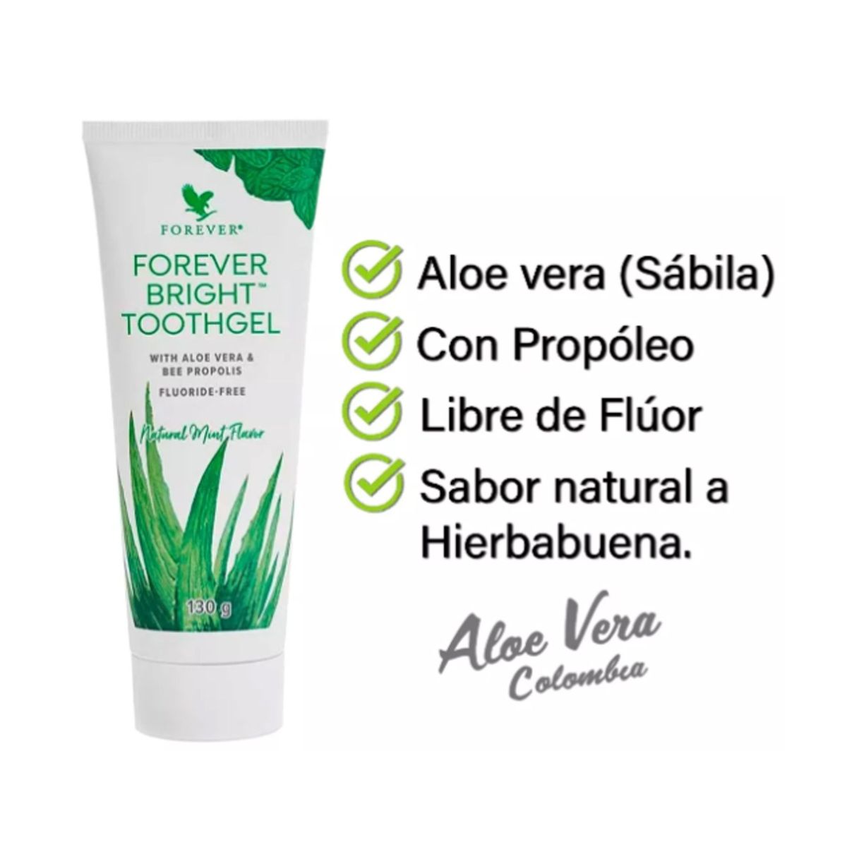 FOREVER LIVING PRODUCTS - CREMA DENTAL SIN FLUOR FOREVER