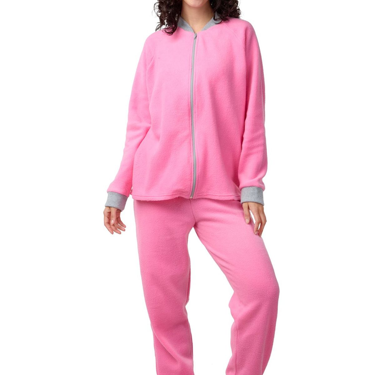 SANTANA - Pijama Mujer Térmica Rosado