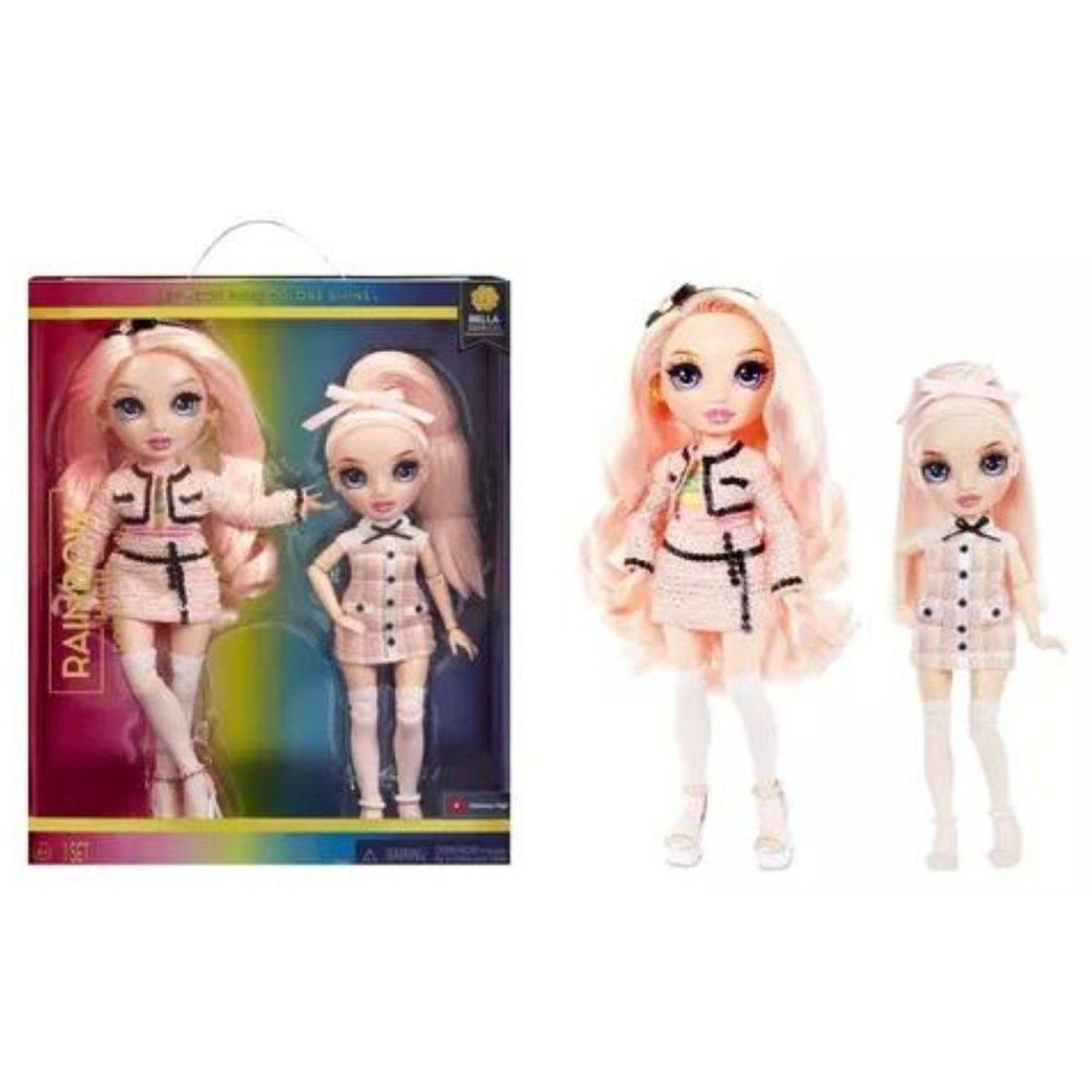 RAINBOW HIGH - Muñeca Rainbow High Bella Parkers Junior Pack X2