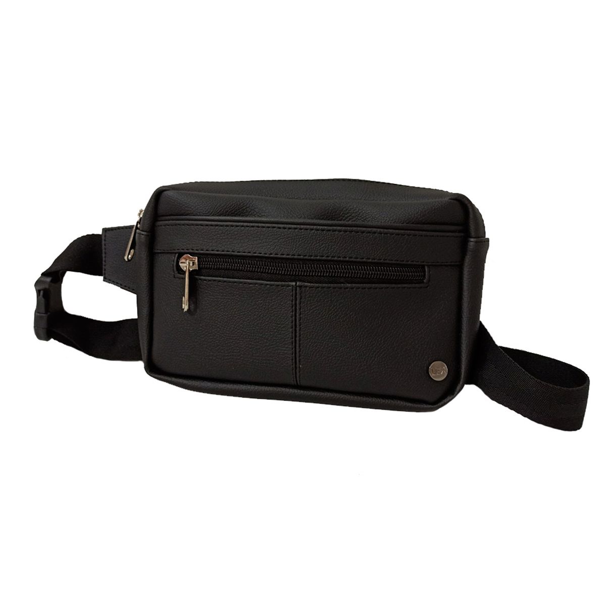 ROSE - Riñonera cangurera unisex de color negro mate