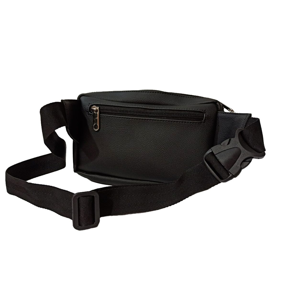 ROSE - Riñonera cangurera unisex de color negro mate